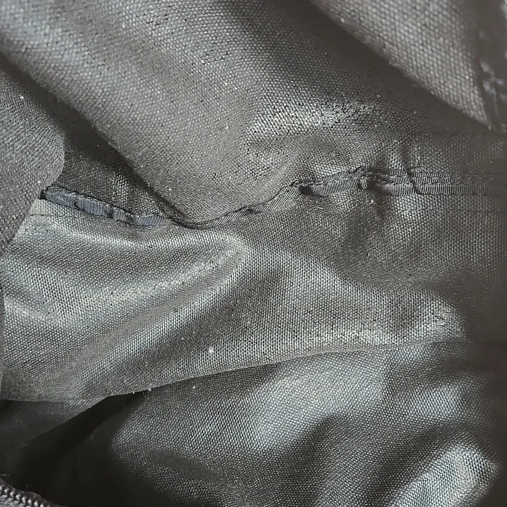 L.L. Bean Black Fabric Small Duffle Bag